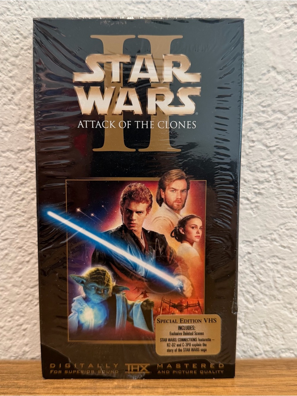 Star Wars - Orange and Blue Attack of the Clones Back Cover